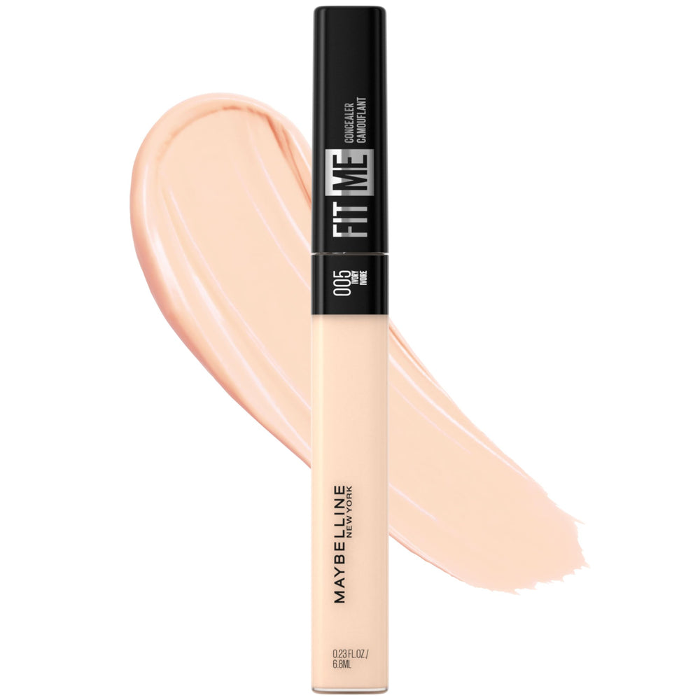 Corrector Maybelline Fit Me con aplicador suave para cobertura natural.