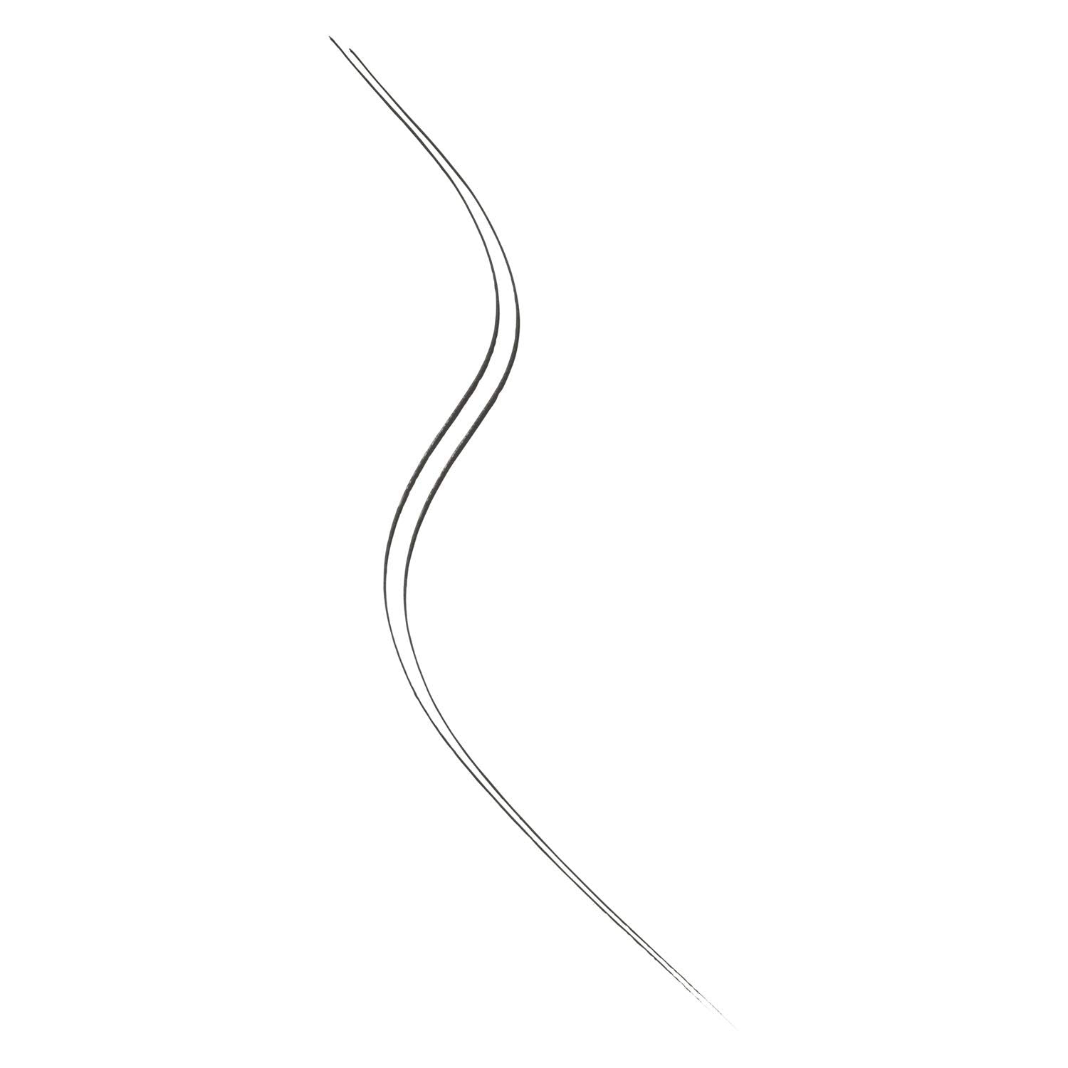 Maybelline precise lash-line definition captured with eyeliner on an eye.