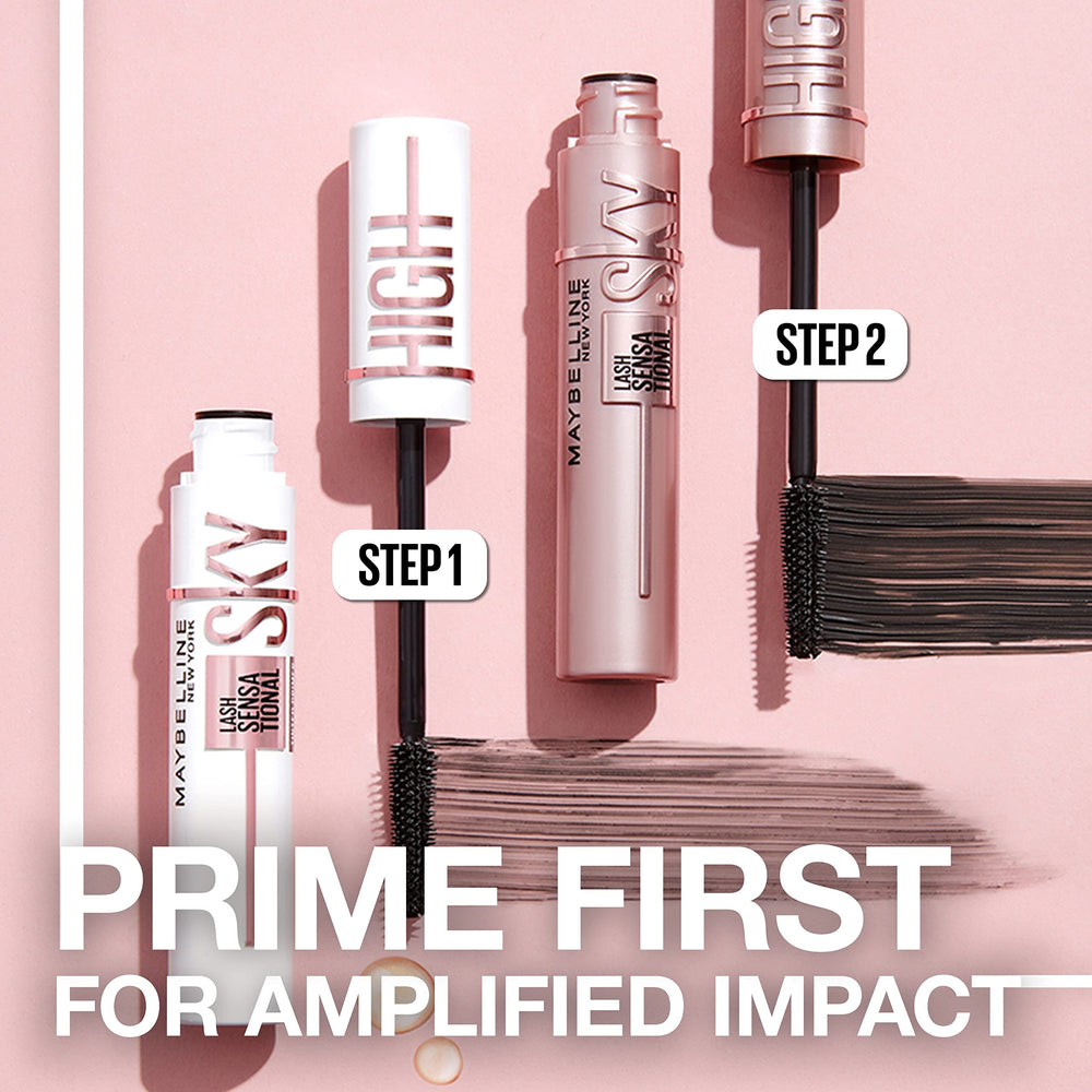 MAYBELLINE primer-pestañas-tinte-cuidado: pestañas tintadas con cuidado y aspecto natural.