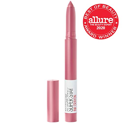 Maybelline Super Stay Ink Crayon built-in sharpener keeps the tip sharp for precise lips