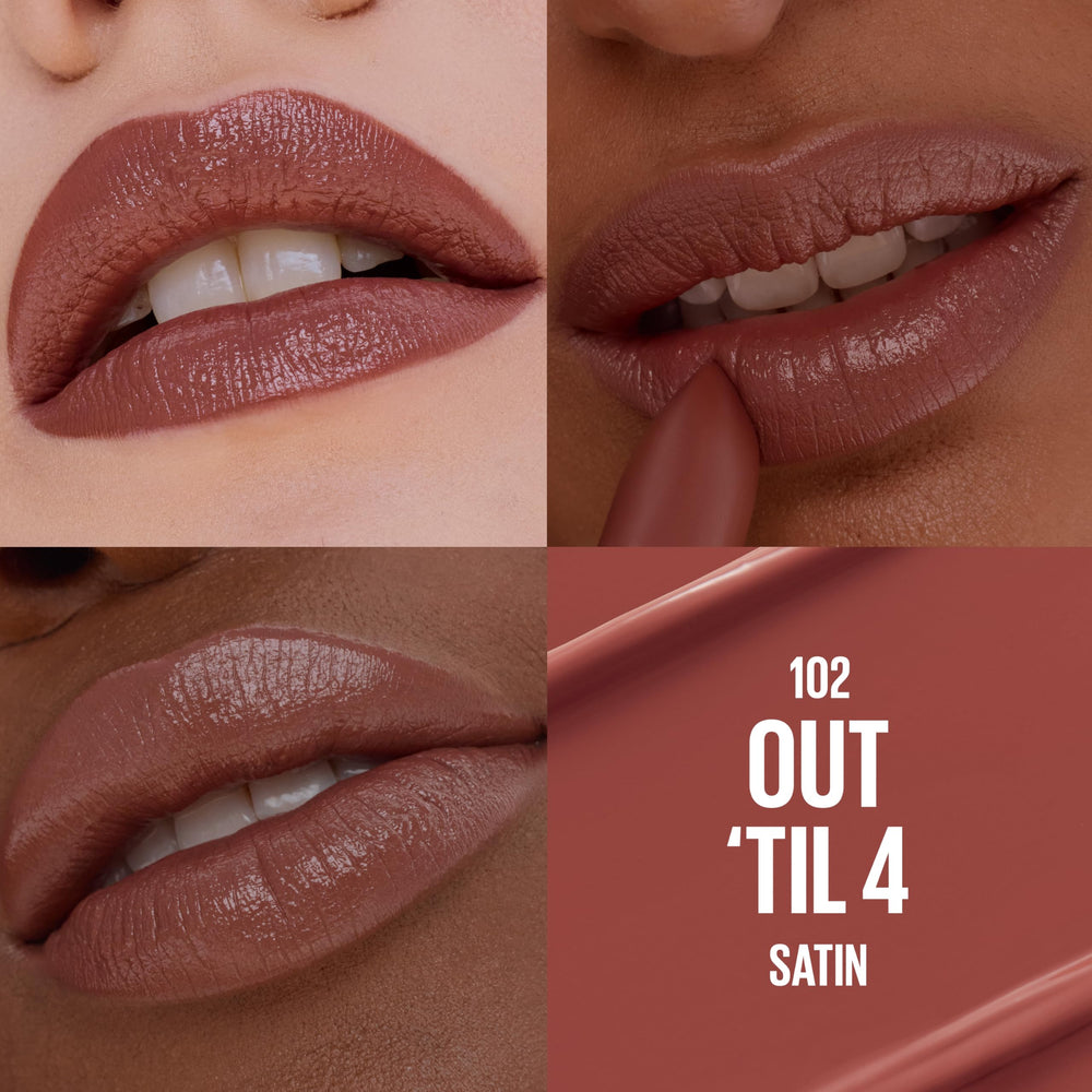 MAYBELLINE Serum Lipstick bala precisa para definición exacta.