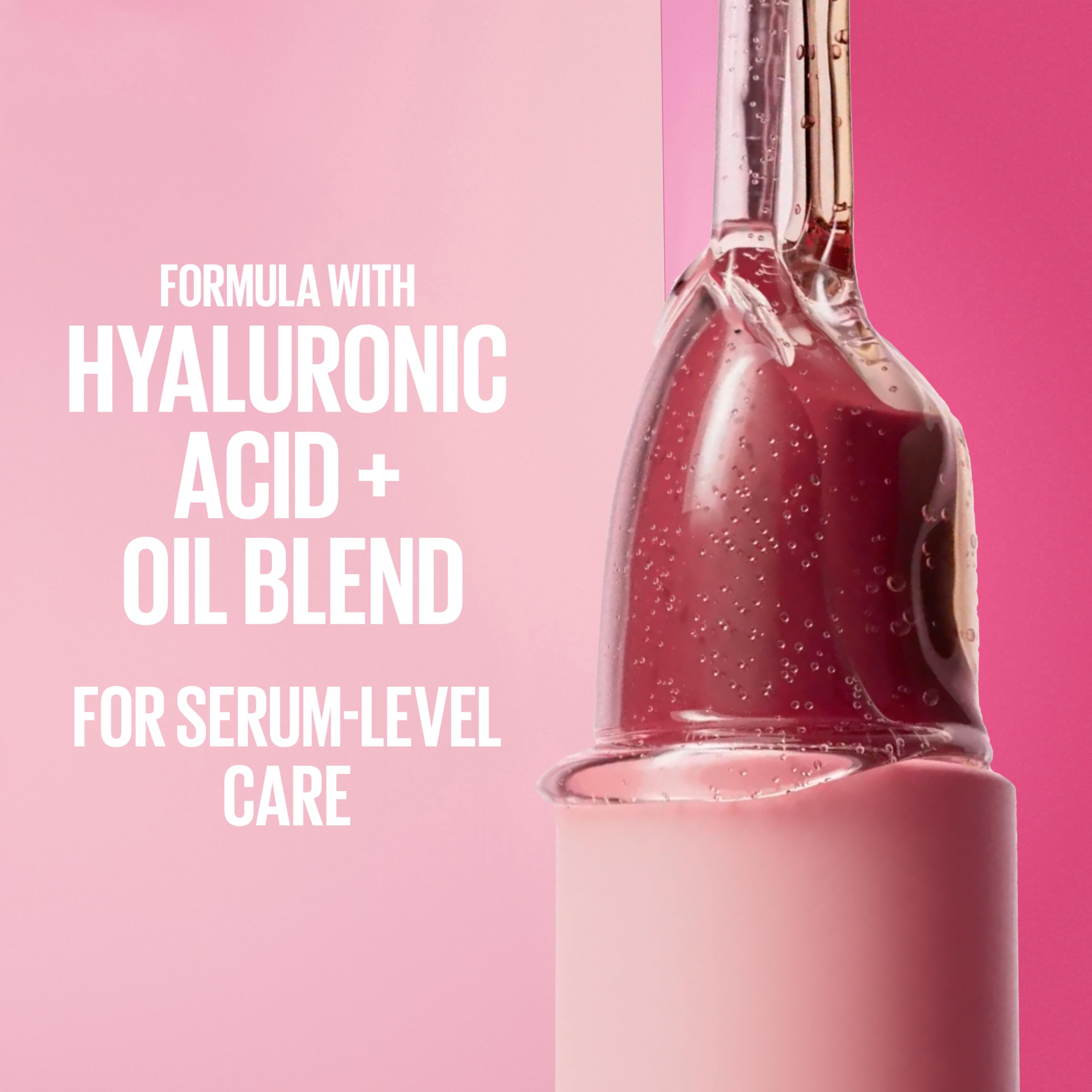 Maybelline Serum Lipstick humedad de 8 horas para labios llenos y cómodos.