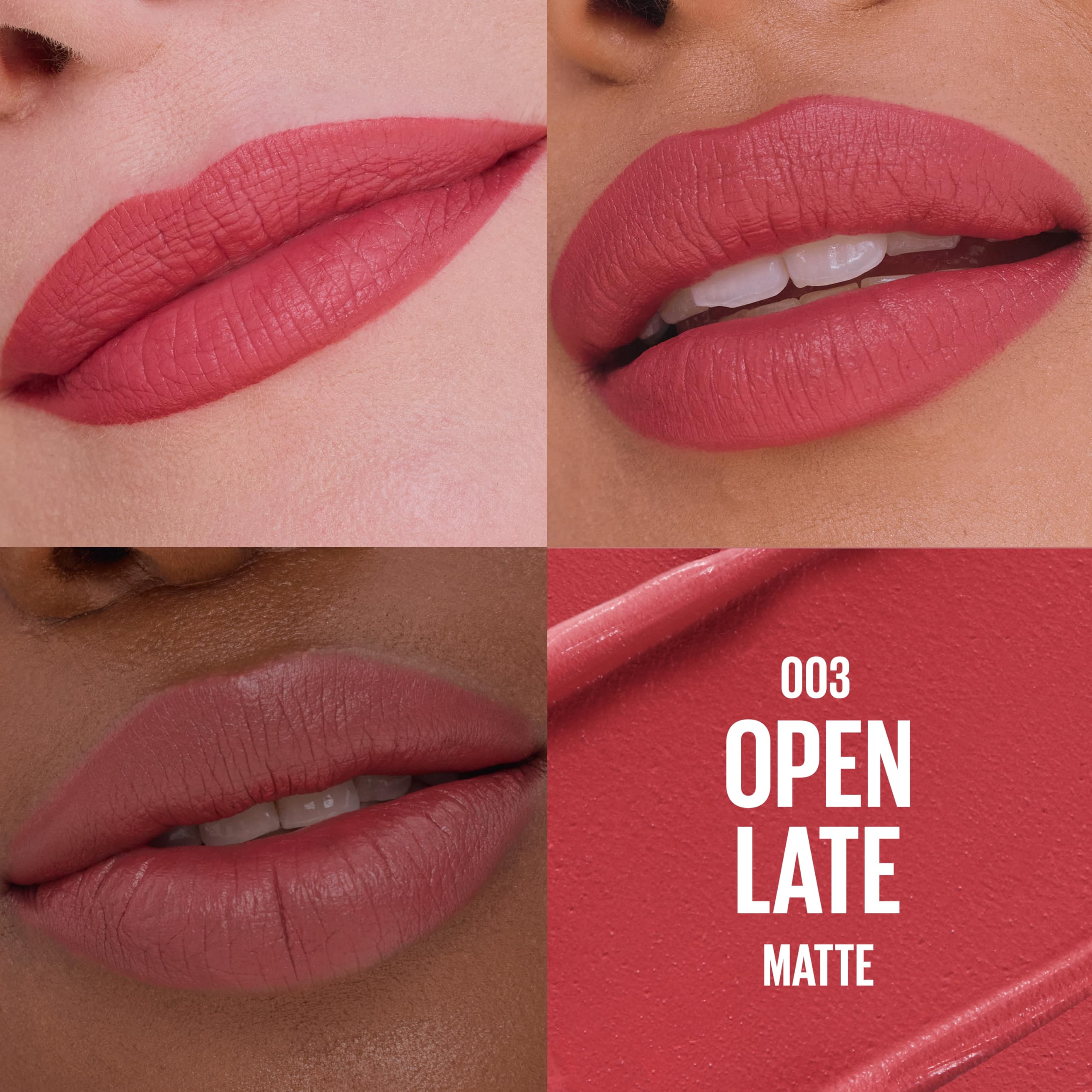 Maybelline Serum Lipstick, textura hidratante para labios suaves y confortables todo el día.
