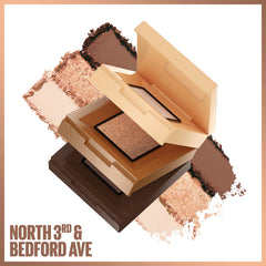 Aplicación suave de Maybelline Shadow Blocks facilita cambios de estilo.