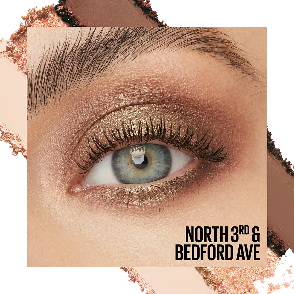 Diseño inspirado en vecindarios urbanos de Nueva York por Maybelline Shadow Blocks.