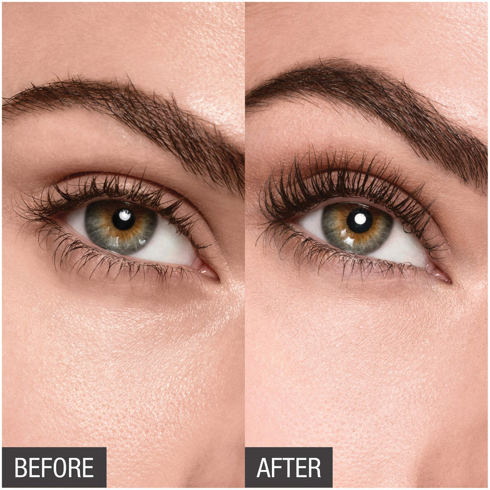 Maybelline Snapscara: negro intenso para pestañas definidas.