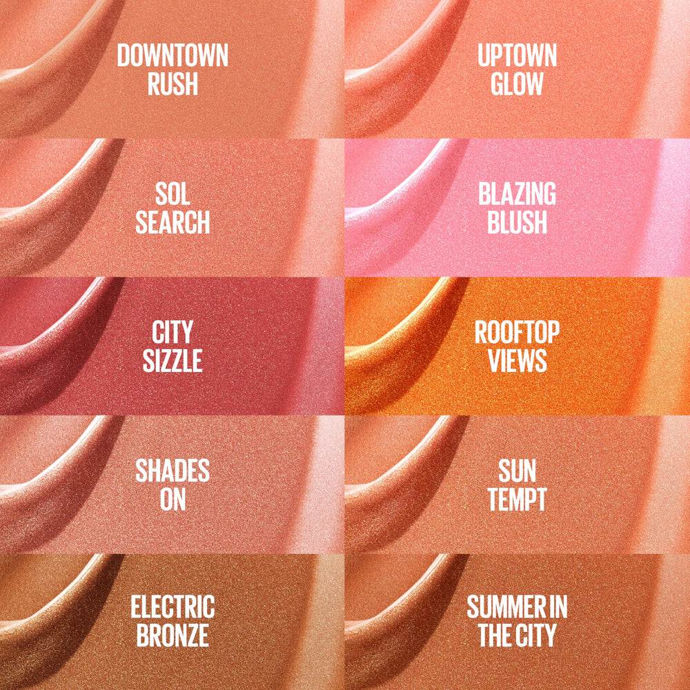 Available in 10 multi-use shades for blush-to-bronzer versatility.