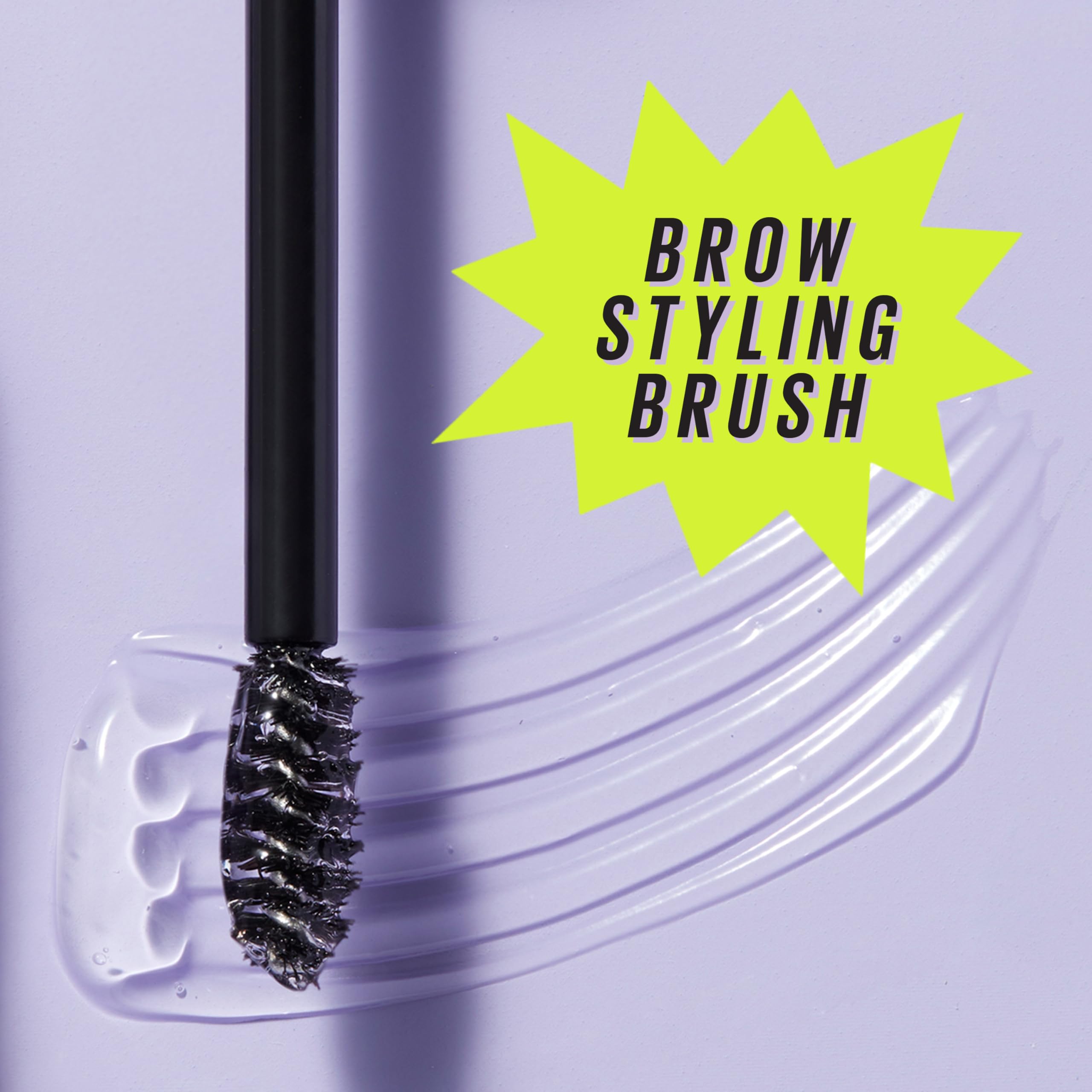 Maybelline Super Lock Brow Glue incluye cepillo para modelar cejas