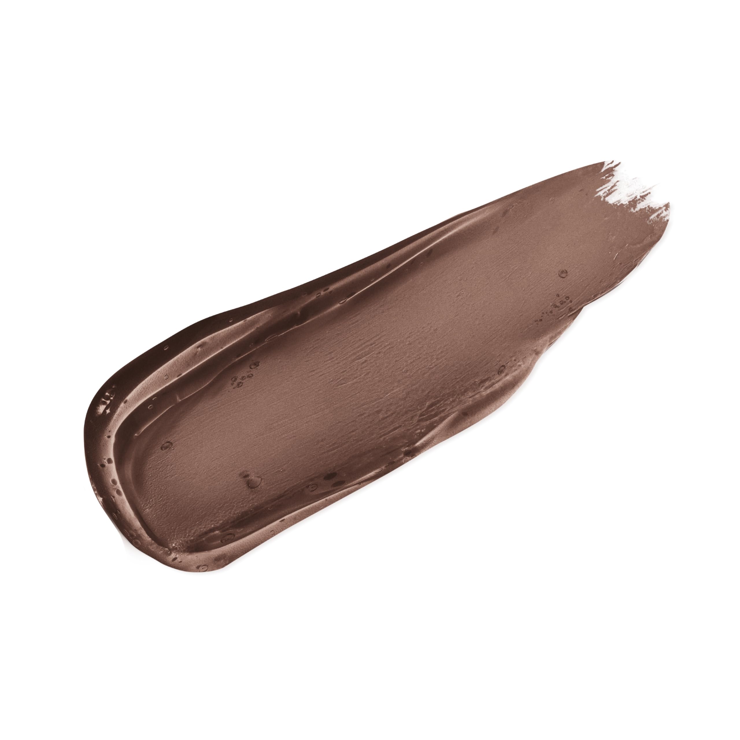 Maybelline Super Lock Brow Glue tinted medium brown swatch for defined arches.