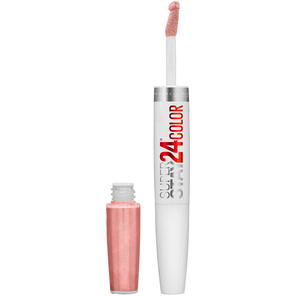Maybelline Super Stay 24 Constant Toast lip application delivers long-lasting color all day.