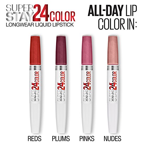 Maybelline Super Stay 24 stays true under warm lighting and daytime routines.