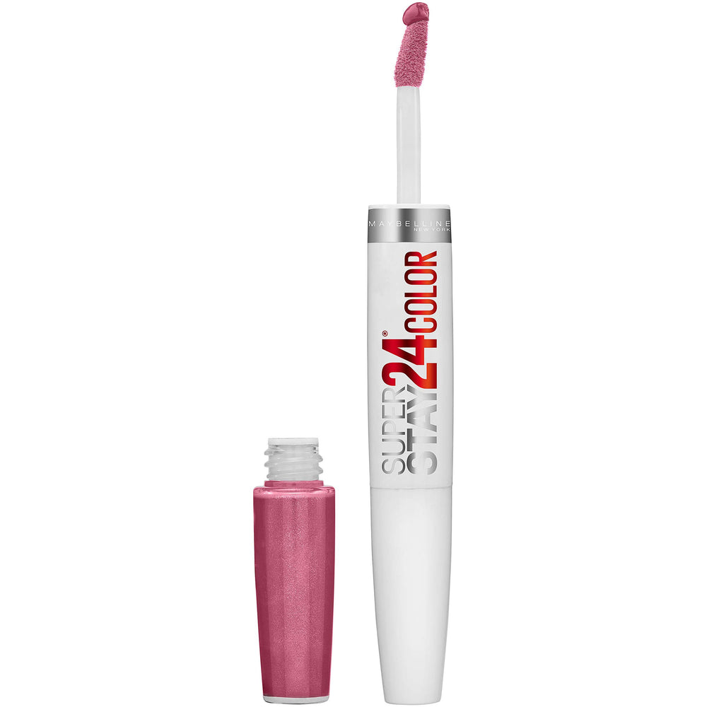 Maybelline Super Stay 24: aplicador preciso para color intenso y uniforme.