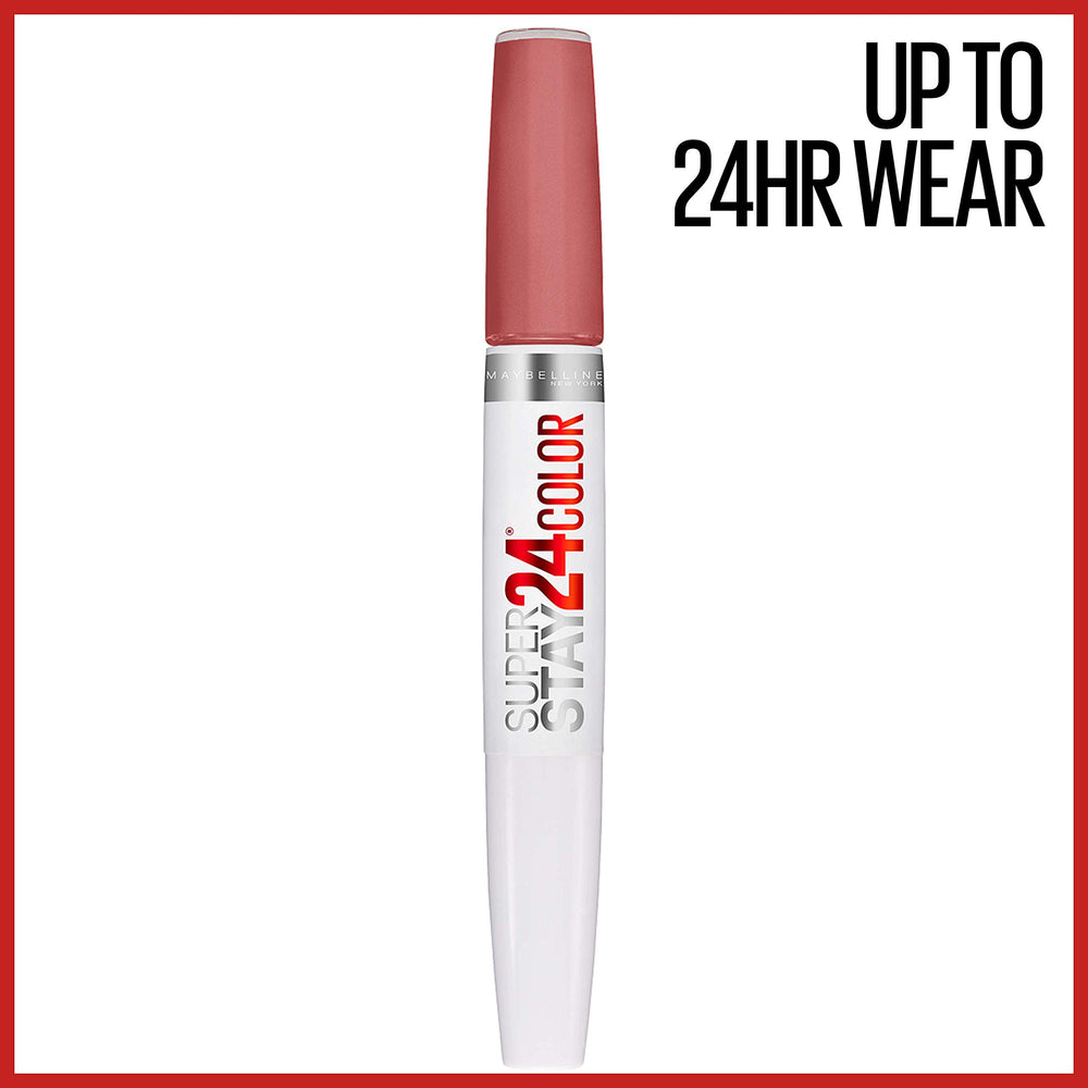 Maybelline Super Stay 24 balsamo hidratante para labios suaves durante el día.