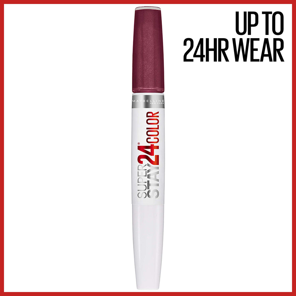Maybelline Super Stay 24 color pigmentado de larga duración.
