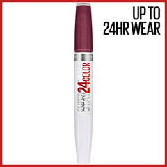 Maybelline Super Stay 24 color pigmentado de larga duración.