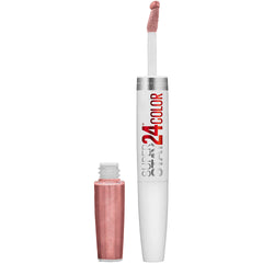 Maybelline Super Stay 24, aplicación precisa para color duradero en labios.