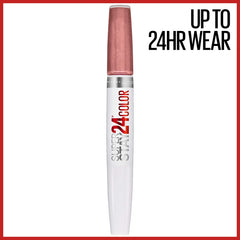 Maybelline Super Stay 24, aplicador micro-flex para una aplicación suave y exacta.