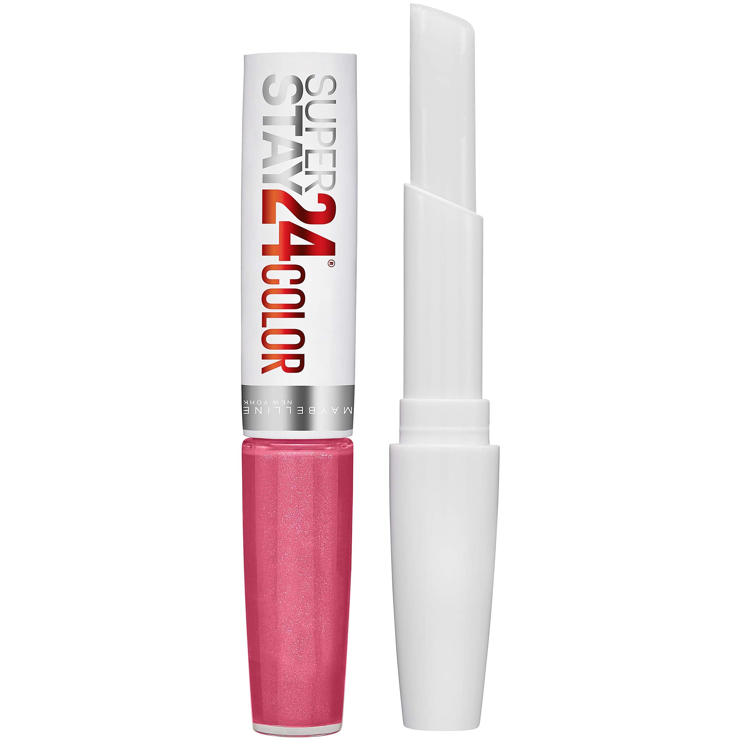 Maybelline Super Stay 24: dos pasos en un tubo práctico para mayor conveniencia.