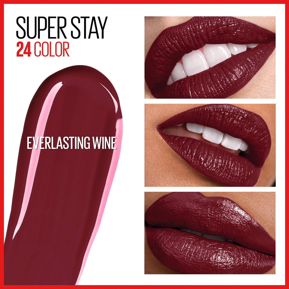 Maybelline Super Stay 24, dos pasos en un tubo para mayor conveniencia.