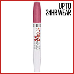 Maybelline Super Stay 24: durabilidad de 24 horas sin retoques.