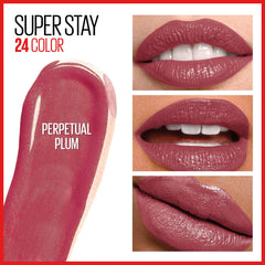 Maybelline Super Stay 24 etapa uno aplica color intenso con precisión