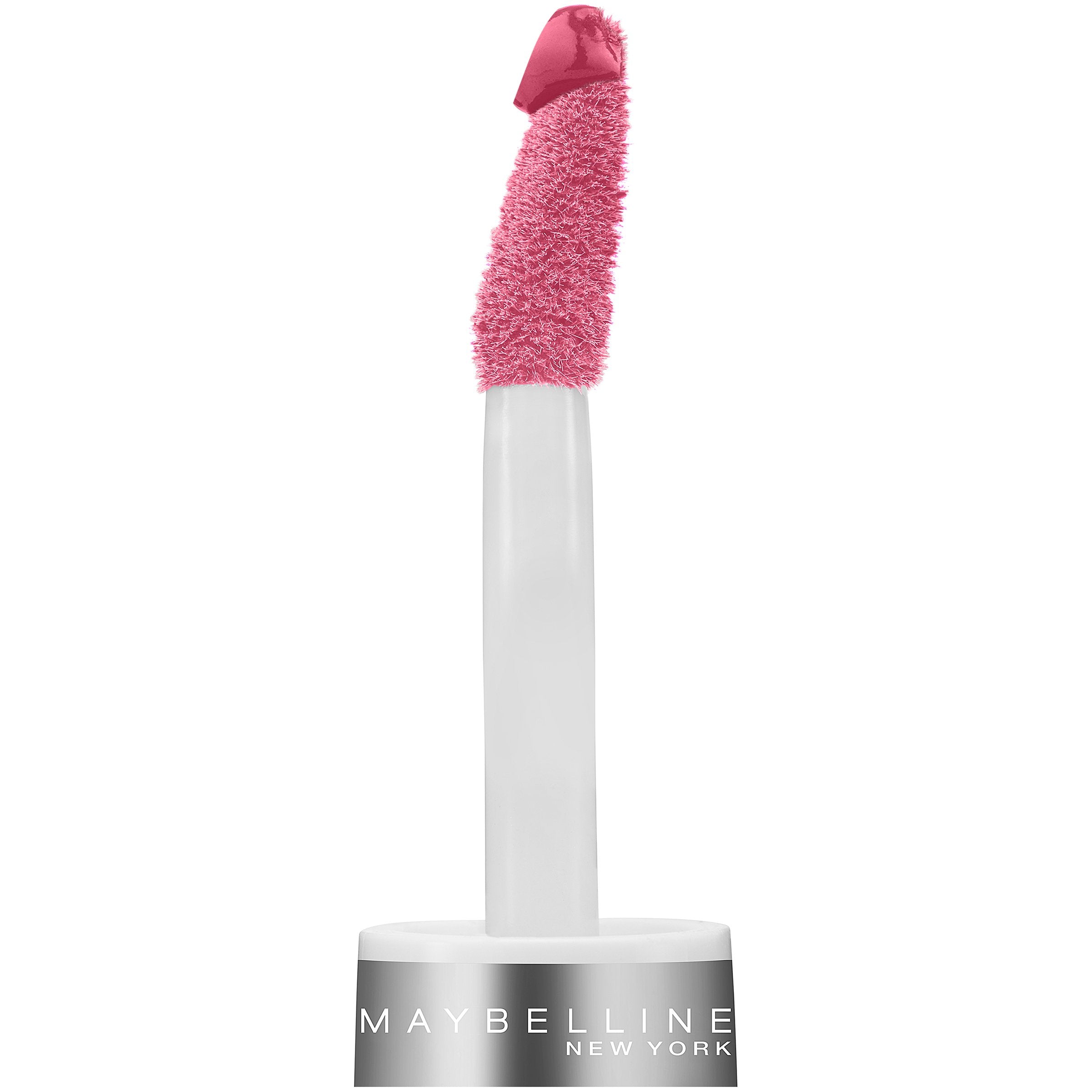 Maybelline Super Stay 24: no transfiere durante comidas y besos.