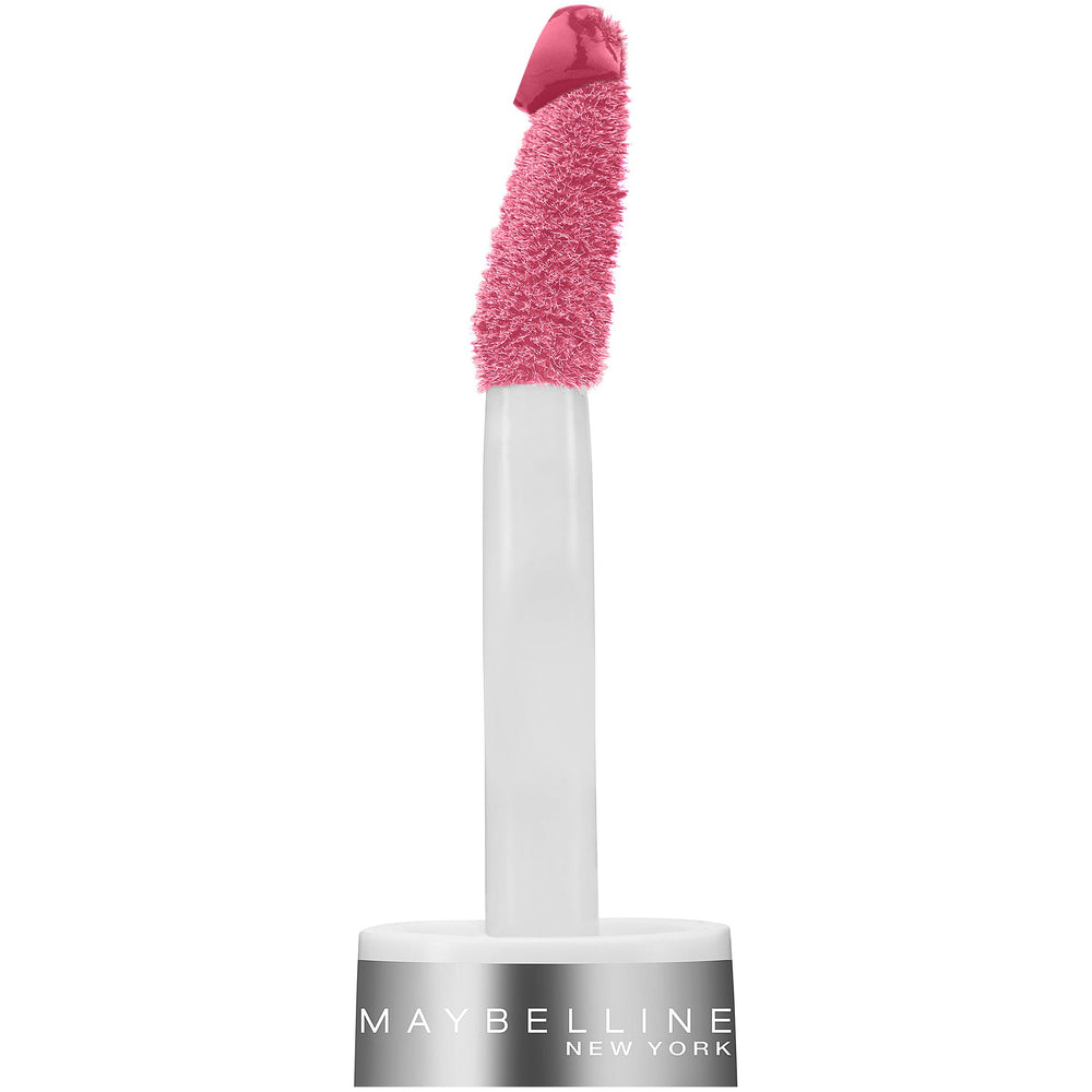 Maybelline Super Stay 24: no transfiere durante comidas y besos.