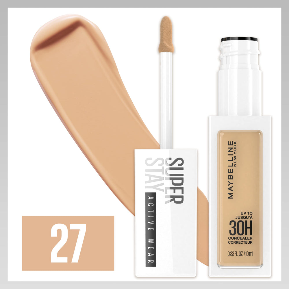 Maybelline Super Stay Concealer acabado mate natural para piel grasa