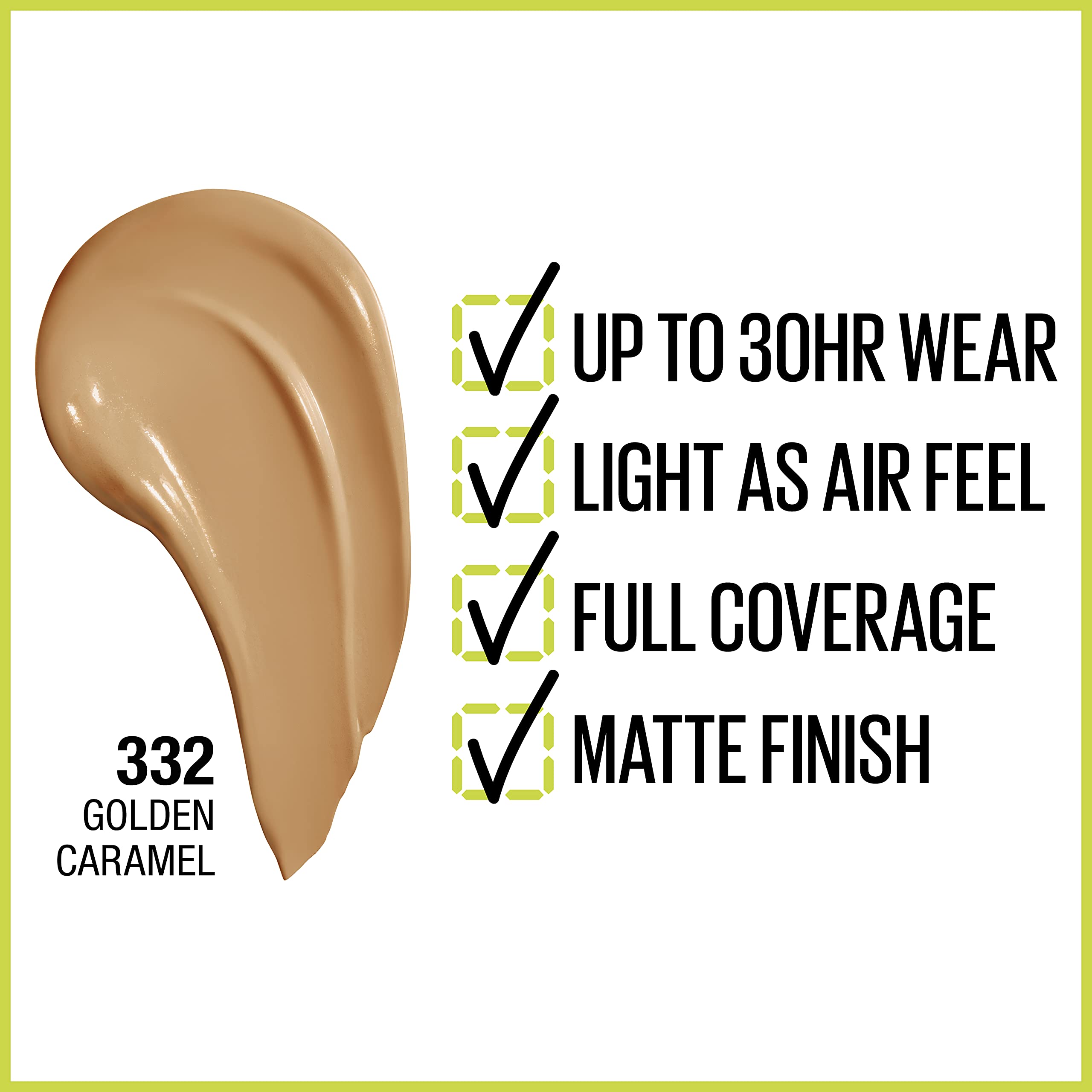 Maybelline Super Stay foundation pump-dispense for easy application