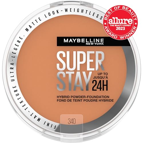 MAYBELLINE Super Stay híbrido textura-mate sedosa, sensación ligera durante el uso diario.