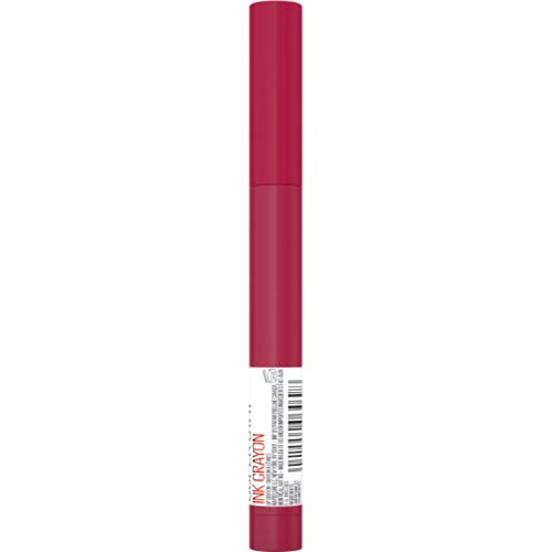 Maybelline Super Stay Ink Crayon acabado mate intenso en los labios