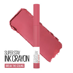 Maybelline Super Stay Ink Crayon: afilador integrado para delineado preciso.