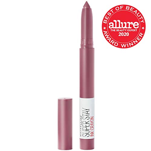 Maybelline Super Stay Ink Crayon built-in sharpener close-up for precise lip lines.
