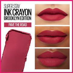 Maybelline Super Stay Ink Crayon durará hasta 8 horas sin transferirse.