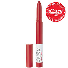 Maybelline Super Stay Ink Crayon Hustle In Heels ofrece un acabado mate duradero.