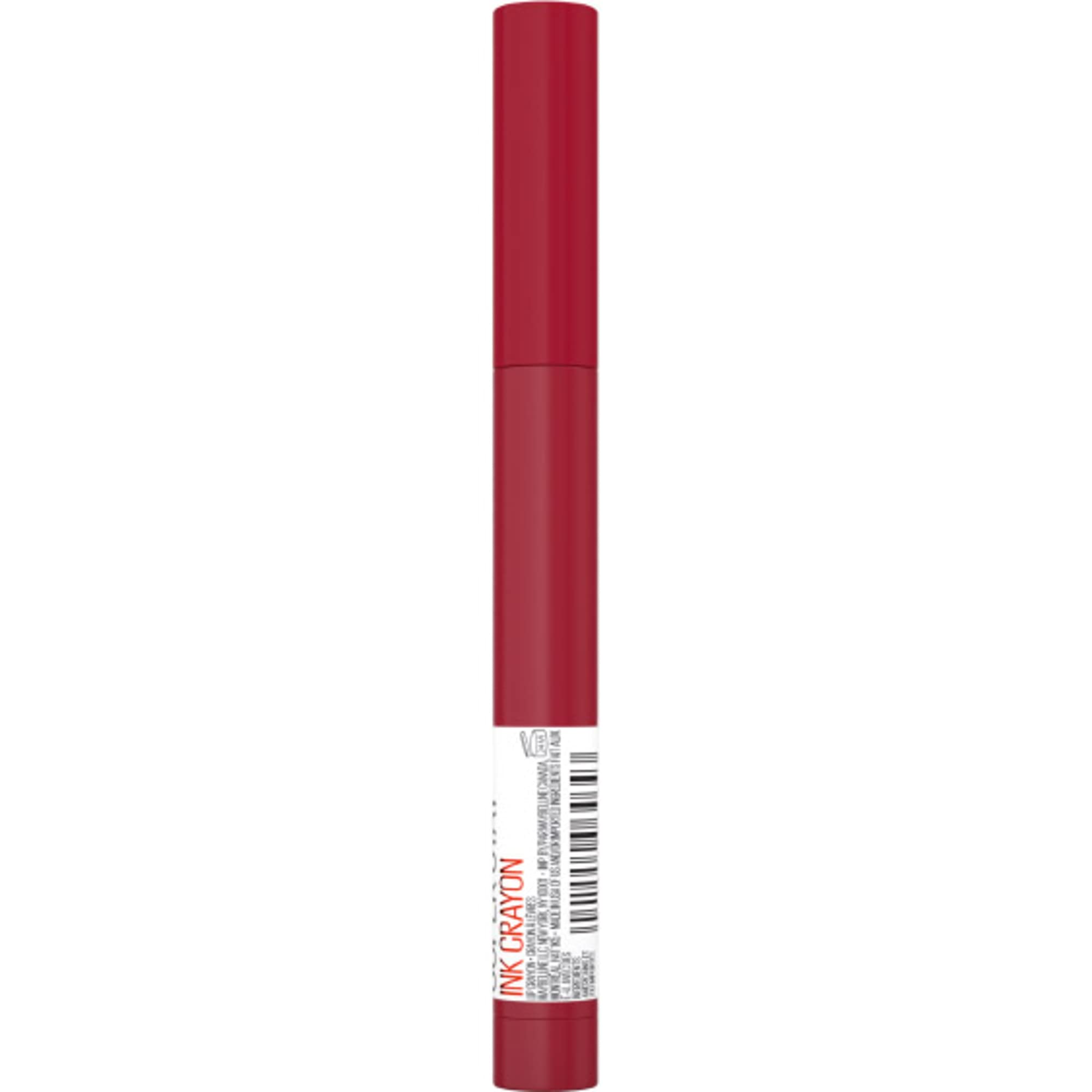 Textura cremosa de Maybelline Ink Crayon que desliza sin esfuerzo