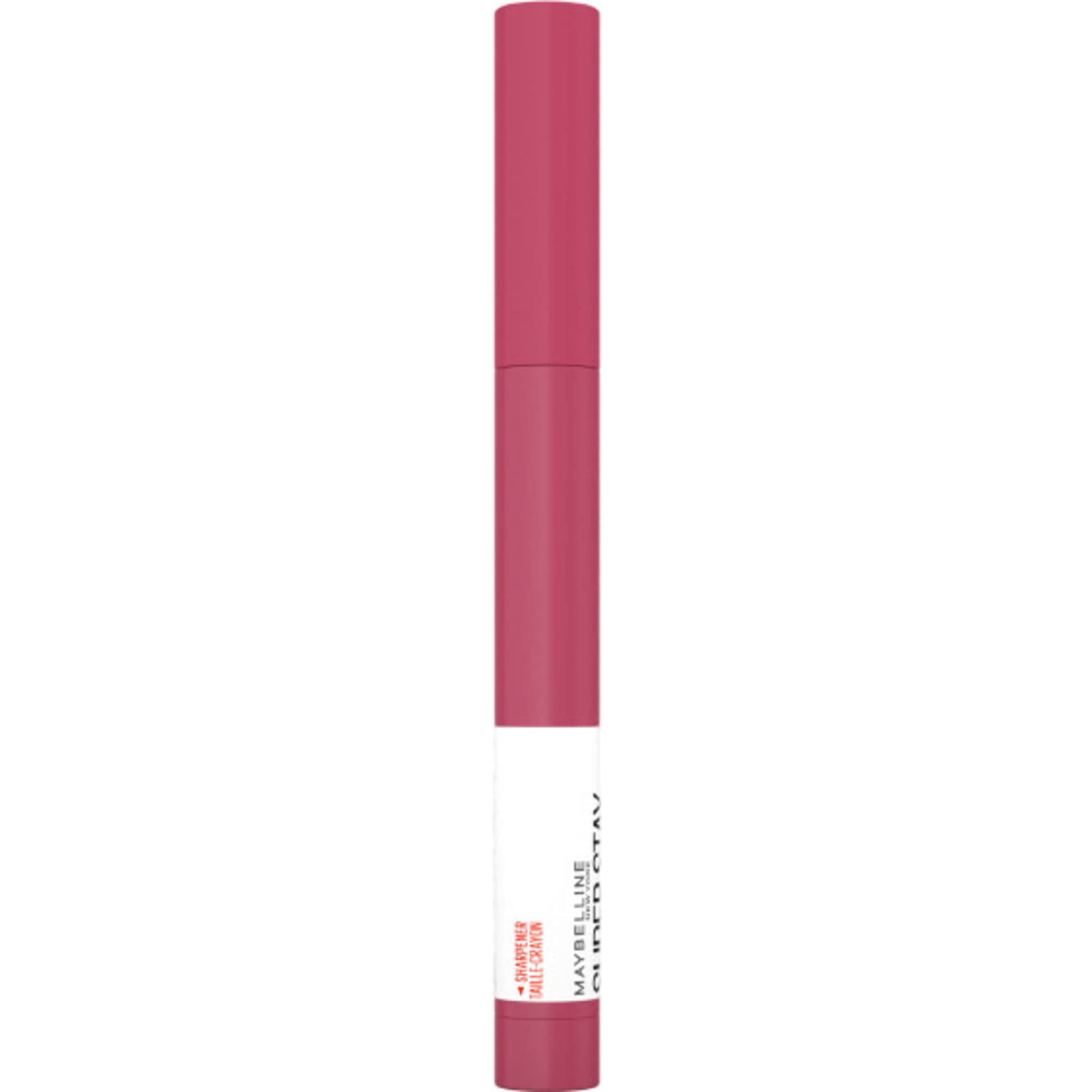 Textura mate suave que mantiene el color en labios Maybelline.