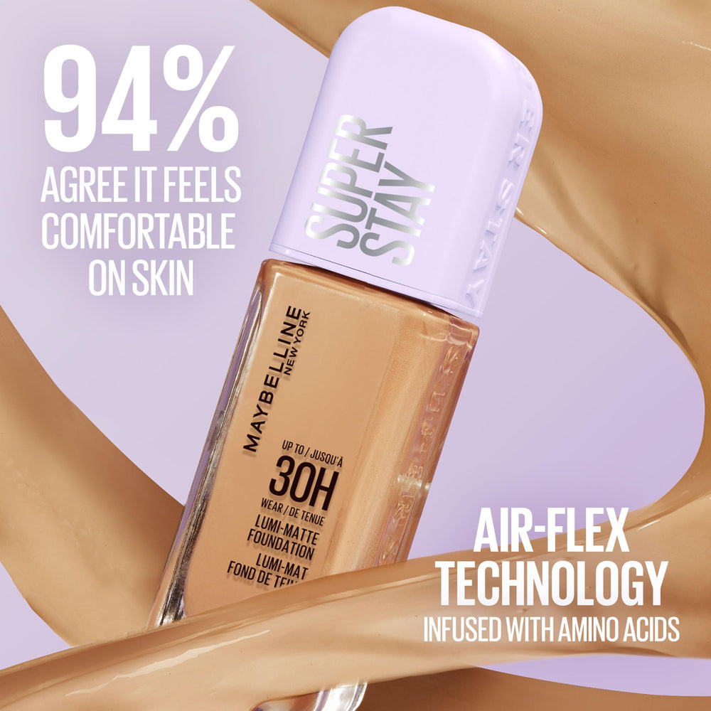 Maybelline Super Stay Lumi Matte fórmula vegana para piel sensible