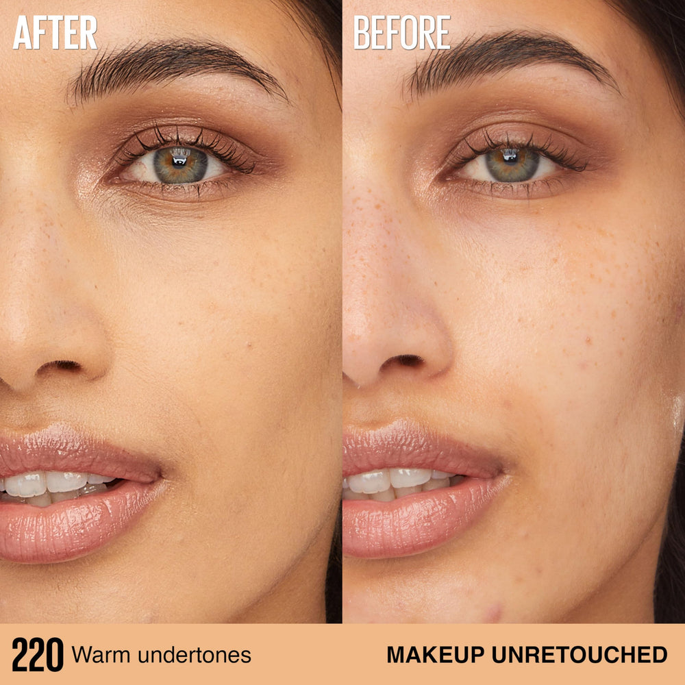 MAYBELLINE Lumi-Matte: resistencia sudor-agua-transfer para días activos
