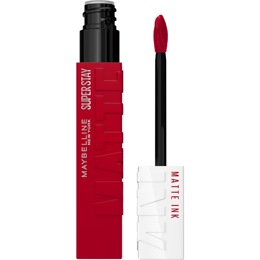Maybelline Super Stay Matte Ink arrow applicator enables precise lip application.
