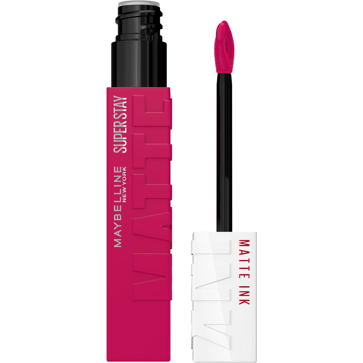 Maybelline Super Stay Matte Ink with arrow applicator for precise lip color.