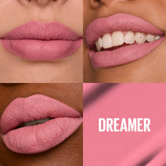 Maybelline Super Stay Matte Ink Dreamer arrow applicator enables precise, controlled application.