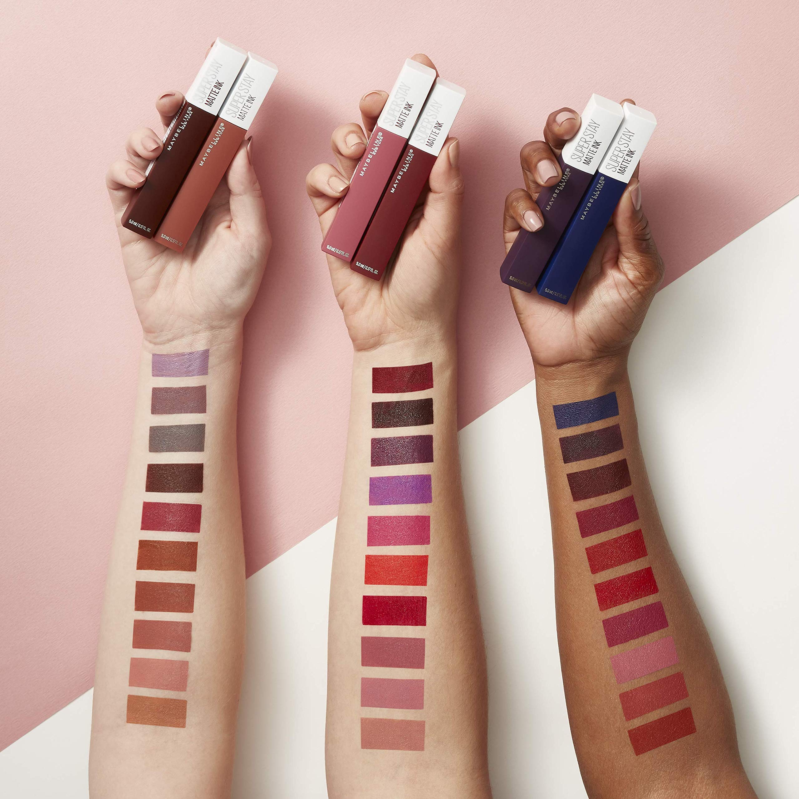 Maybelline Super Stay Matte Ink empaque puede variar según la colección