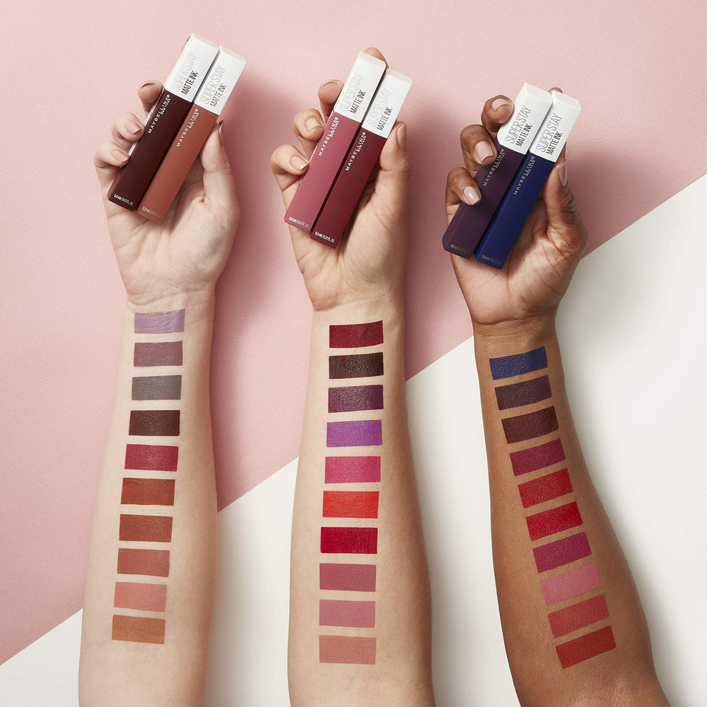 Maybelline Super Stay Matte Ink empaque puede variar según la colección