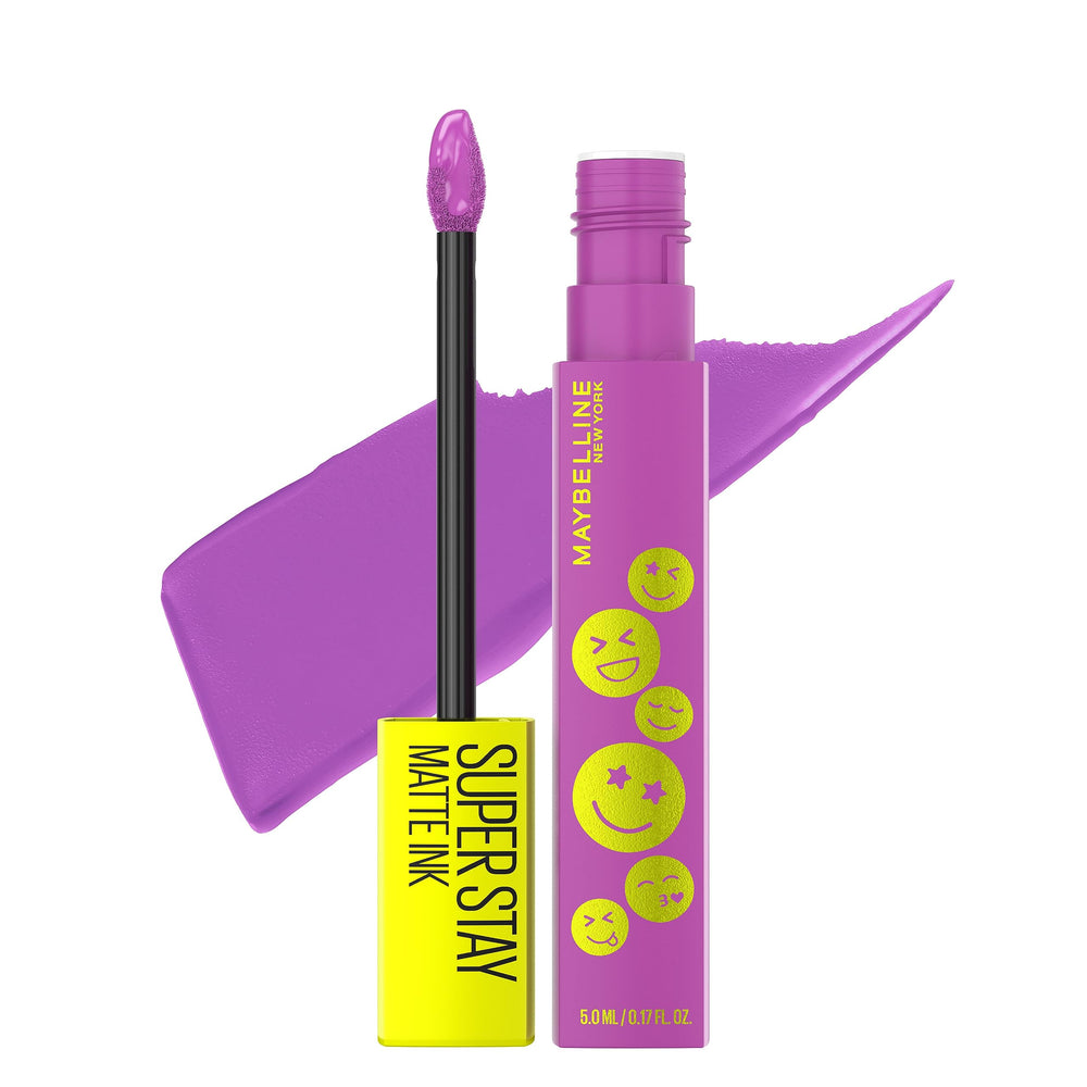 Maybelline Super Stay Matte Ink Euphoric lip color application close-up for precise control