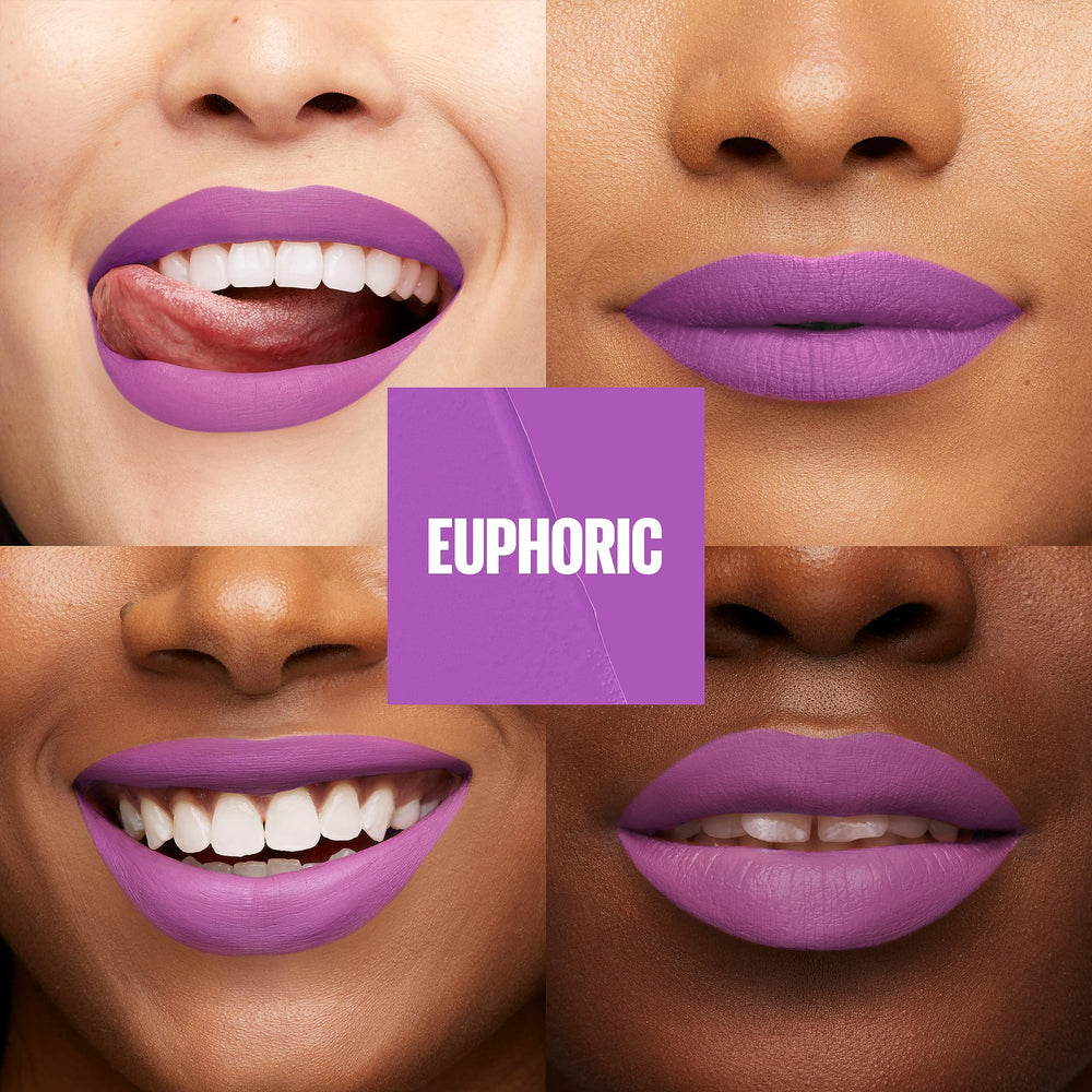 Euphoric packaging from Maybelline on display
