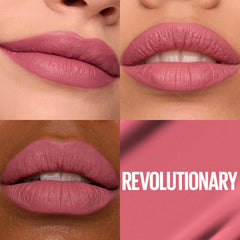 Pigmentación intensa de Maybelline Super Stay Matte Ink para color vibrante todo el día.