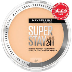 Maybelline Super Stay Polvo Base Cobertura Total: mayor cobertura con acabado mate.