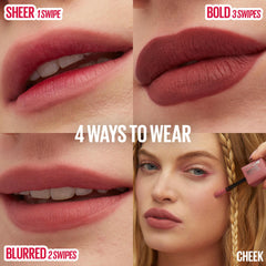 Maybelline Super Stay Teddy Tint acabado mate suave para labios