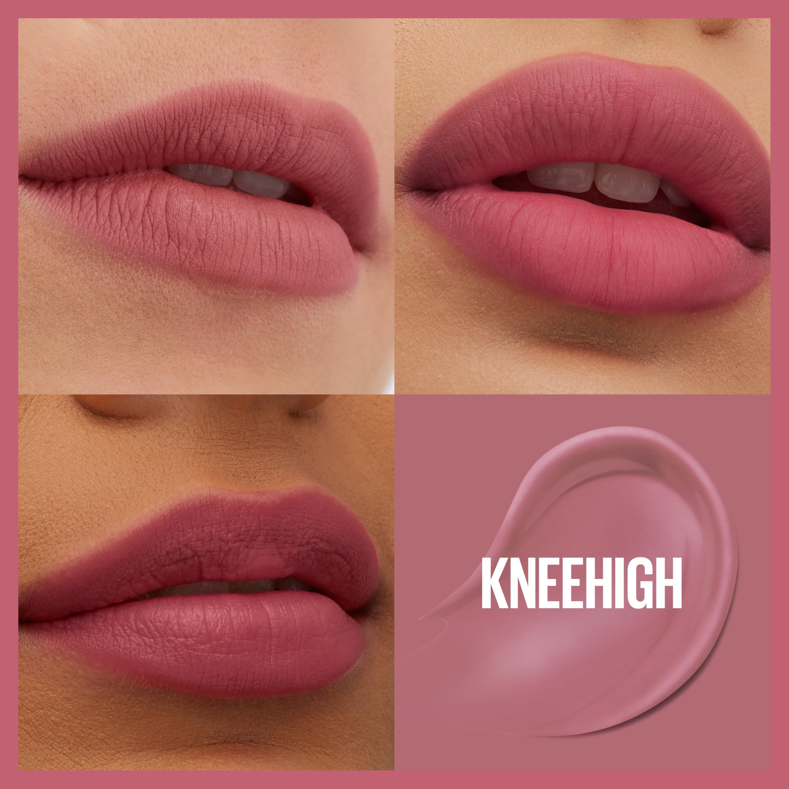 Maybelline Teddy Tint, acabado mate suave en labios